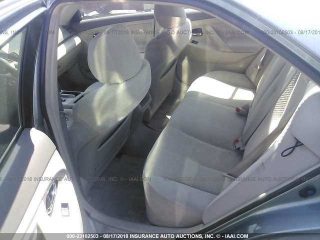 4T1BE46K97U701886 - 2007 TOYOTA CAMRY NEW GENERAT CE/LE/XLE/SE GREEN photo 8