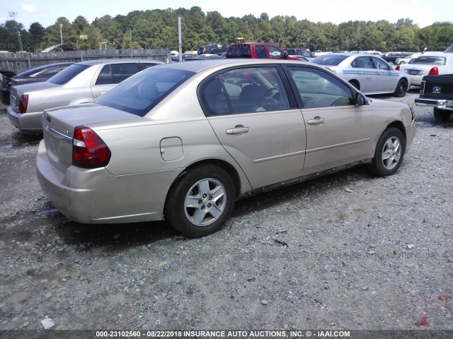 1G1ZT52804F146747 - 2004 CHEVROLET MALIBU LS Bej foto 4