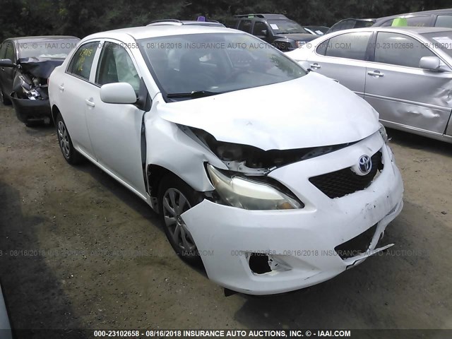 JTDBL40E099094828 - 2009 TOYOTA COROLLA LE/XLE WHITE photo 1