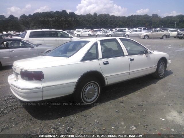 1G1BL53E4PW137916 - 1993 CHEVROLET CAPRICE CLASSIC WHITE photo 4