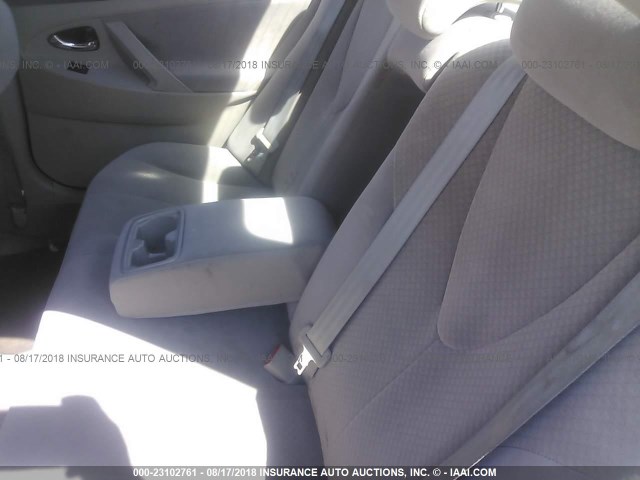 4T4BE46K09R054447 - 2009 TOYOTA CAMRY SE/LE/XLE ვერცხლისფერი ფოტო 8