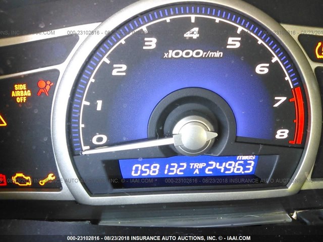 2HGFA16999H502177 - 2009 HONDA CIVIC EXL 银色 照片 7