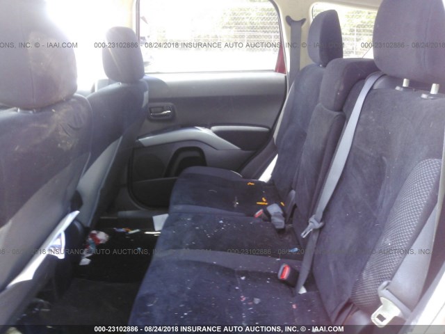 JA4AS2AW2DU001396 - 2013 MITSUBISHI OUTLANDER ES Tünd qırmızı foto 8