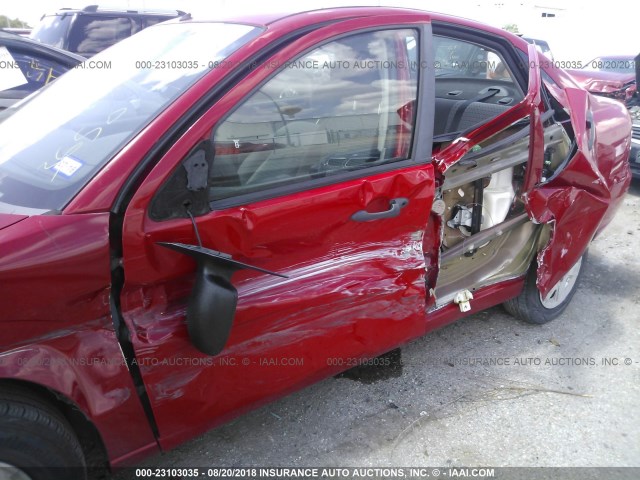 1FAFP34N17W283650 - 2007 FORD FOCUS ZX4/S/SE/SES 红色 照片 6