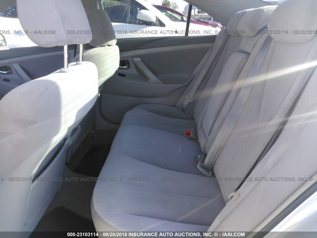 4T1BE46K17U673498 - 2007 TOYOTA CAMRY NEW GENERAT CE/LE/XLE/SE SILVER photo 8