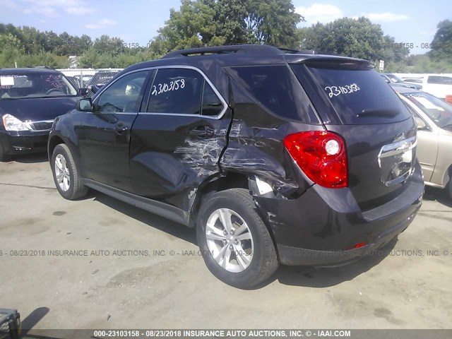 1GNALBEK6FZ128241 - 2015 CHEVROLET EQUINOX LT GRAY photo 3