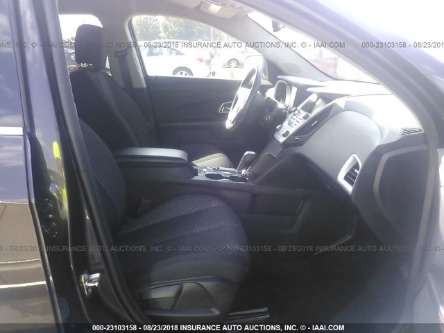 1GNALBEK6FZ128241 - 2015 CHEVROLET EQUINOX LT GRAY photo 5