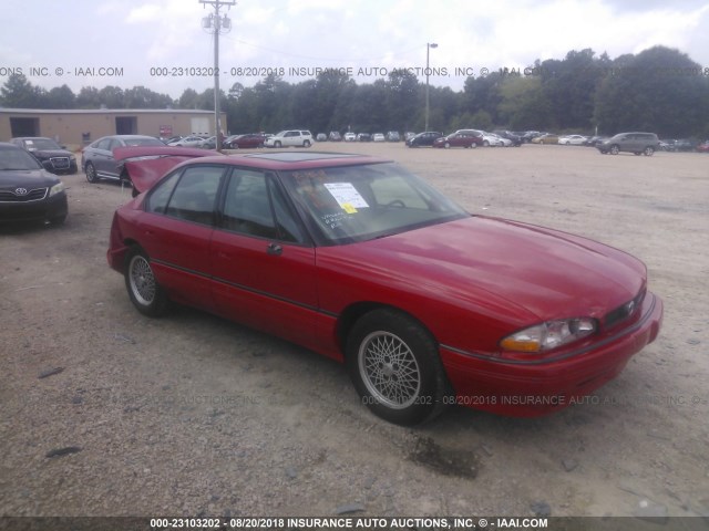 1G2HX52K9S4274176 - 1995 PONTIAC BONNEVILLE SE RED photo 1