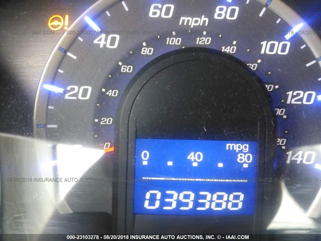 JHMGE8H50DC014630 - 2013 HONDA FIT SPORT SILVER photo 7