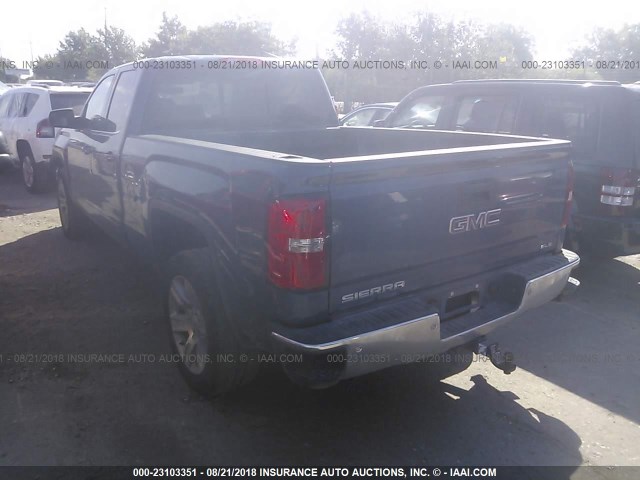 1GTR1MEH8GZ108222 - 2016 GMC SIERRA C1500 SLE BLUE photo 3