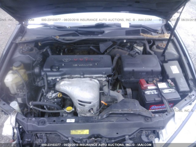 4T1BE30KX4U274667 - 2004 TOYOTA CAMRY LE/XLE/SE Қара фото 10