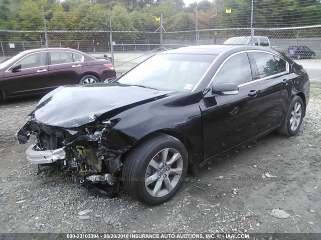 19UUA8F58EA007779 - 2014 ACURA TL TECH BLACK photo 2