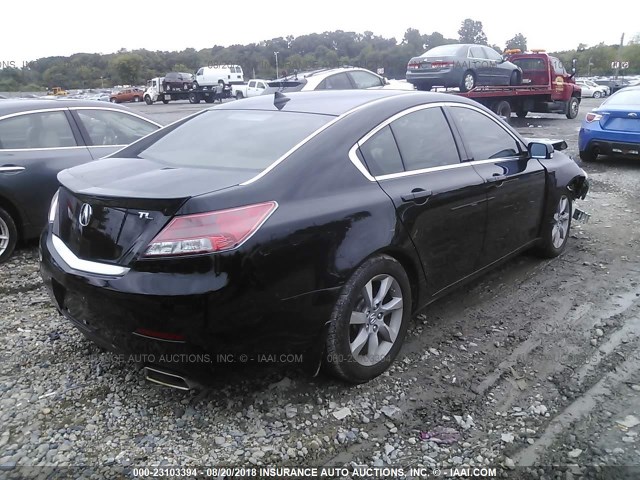 19UUA8F58EA007779 - 2014 ACURA TL TECH BLACK photo 4