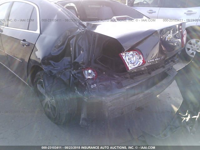 1G1ZC5E19BF100765 - 2011 CHEVROLET MALIBU 1LT 灰色 照片 6