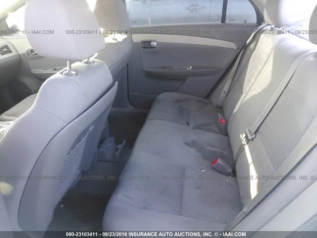 1G1ZC5E19BF100765 - 2011 CHEVROLET MALIBU 1LT 灰色 照片 8