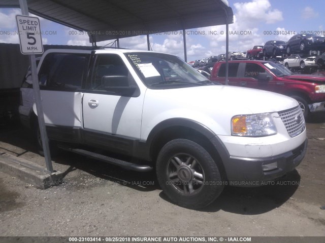 1FMPU16L44LB14383 - 2004 FORD EXPEDITION XLT WHITE photo 1