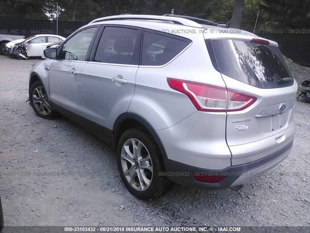 1FMCU9J94GUC33087 - 2016 FORD ESCAPE TITANIUM SILVER photo 3