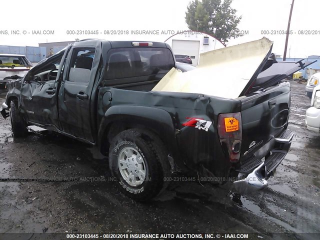 1GCDT136858141826 - 2005 CHEVROLET COLORADO GREEN photo 3