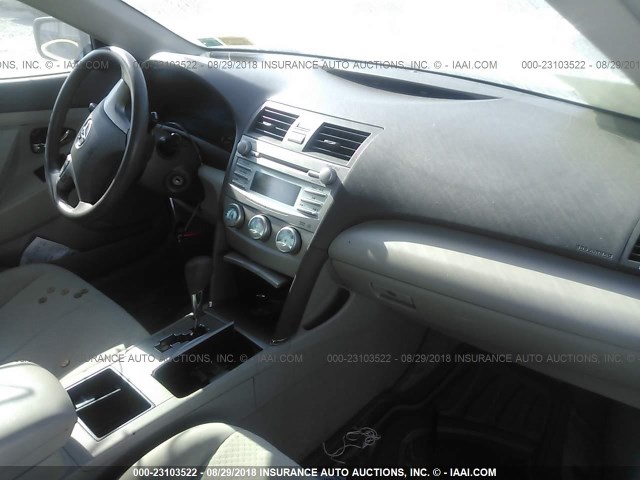 4T1BE46K57U547984 - 2007 TOYOTA CAMRY NEW GENERAT CE/LE/XLE/SE GREEN photo 5