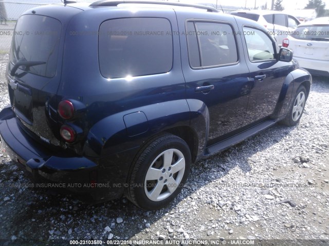 3GNBAADB6AS500754 - 2010 CHEVROLET HHR LS Dark Blue photo 4