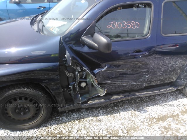 3GNBAADB6AS500754 - 2010 CHEVROLET HHR LS Dark Blue photo 6