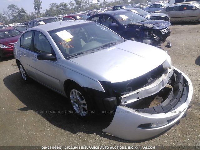 1G8AL52F04Z220387 - 2004 SATURN ION LEVEL 3 SILVER photo 1