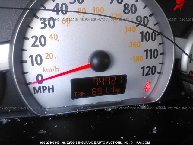 1G8AL52F04Z220387 - 2004 SATURN ION LEVEL 3 SILVER photo 7