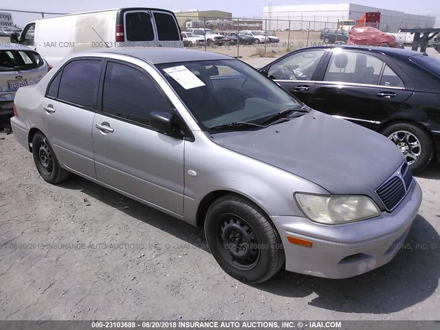 JA3AJ26E12U032661 - 2002 MITSUBISHI LANCER ES GRAY photo 1