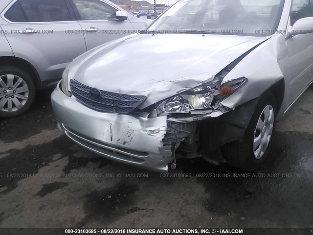 4T1BE32K23U776536 - 2003 TOYOTA CAMRY LE/XLE/SE 银色 照片 6