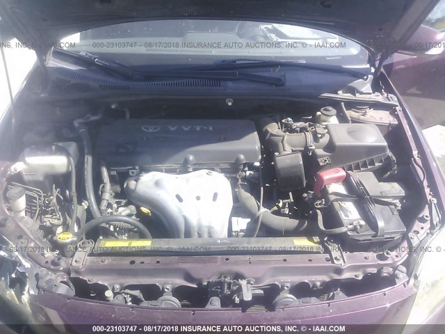 JTKDE177X70183731 - 2007 TOYOTA SCION TC 勃艮第红 照片 10