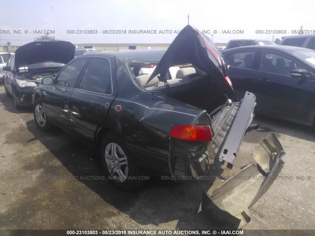 4T1BG22K91U809856 - 2001 TOYOTA CAMRY CE/LE/XLE 绿色 照片 3
