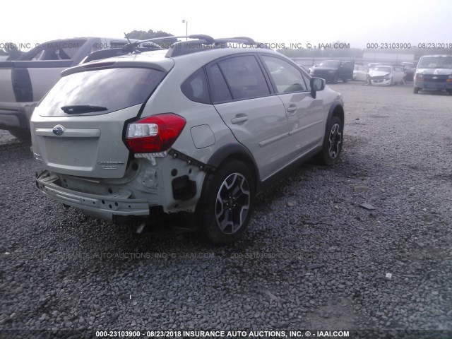 JF2GPABC5G8324517 - 2016 SUBARU CROSSTREK PREMIUM ყავისფერი ფოტო 4
