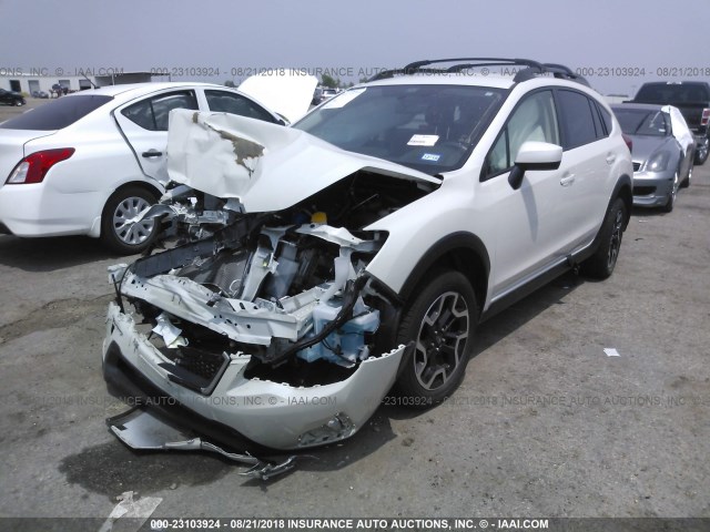 JF2GPABC2H9204475 - 2017 SUBARU CROSSTREK PREMIUM Ақ фото 2