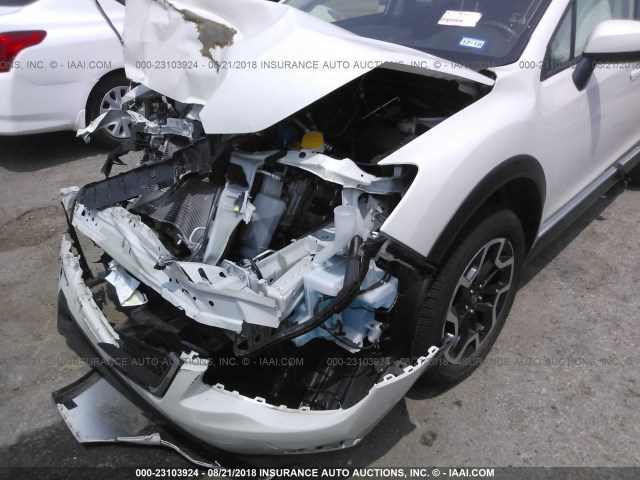 JF2GPABC2H9204475 - 2017 SUBARU CROSSTREK PREMIUM Ақ фото 6