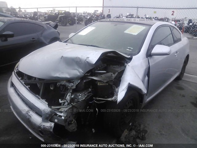 JTKDE177350016883 - 2005 TOYOTA SCION TC 银色 照片 2