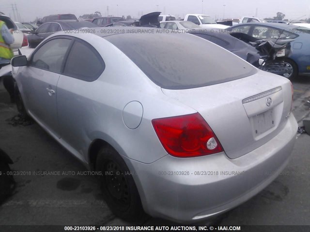 JTKDE177350016883 - 2005 TOYOTA SCION TC 银色 照片 3