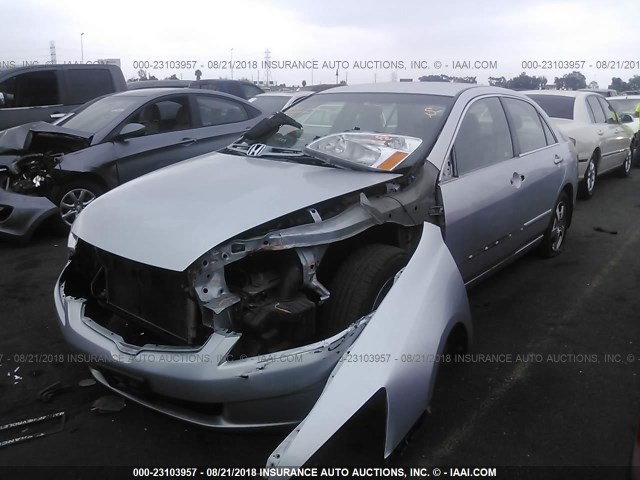 JHMCN36585C005762 - 2005 HONDA ACCORD HYBRID SILVER photo 2