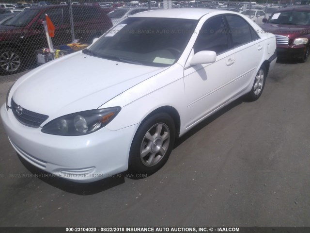 4T1BE32K23U149920 - 2003 TOYOTA CAMRY LE/XLE/SE Ağ foto 2