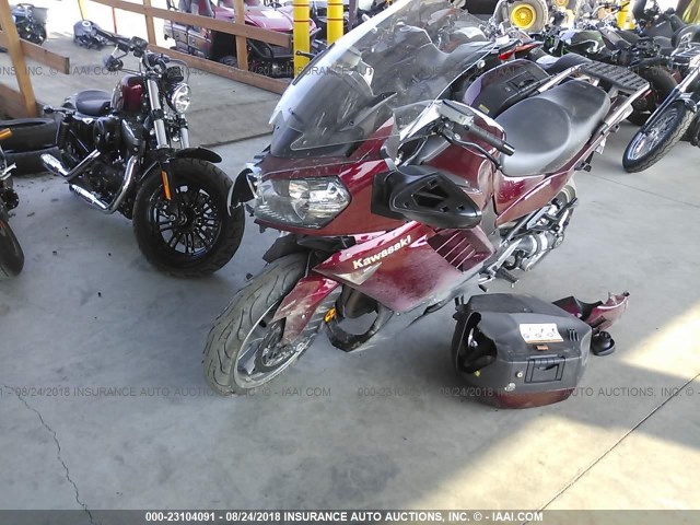 JKBZGNA189A019321 - 2009 KAWASAKI ZG1400 A MAROON photo 2