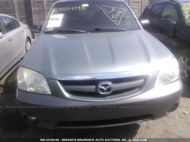 4F2CZ96154KM30608 - 2004 MAZDA TRIBUTE ES 绿色 照片 6