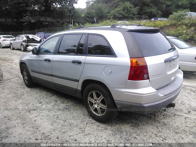 2A8GM48L37R192791 - 2007 CHRYSLER PACIFICA SILVER photo 3