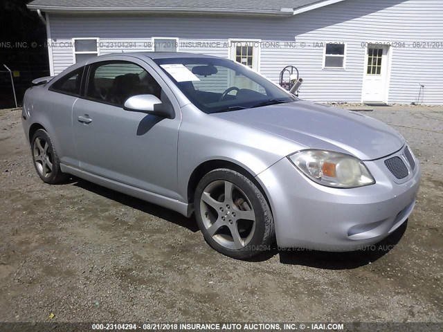 1G2AN18B087312411 - 2008 PONTIAC G5 GT SILVER photo 1