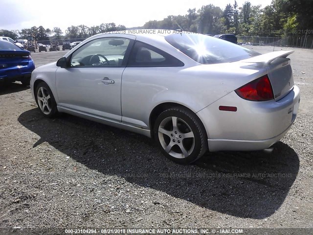 1G2AN18B087312411 - 2008 PONTIAC G5 GT SILVER photo 3