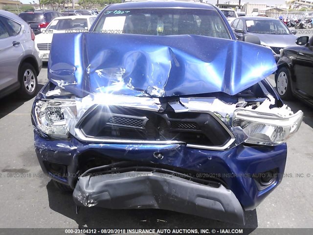 5TFTX4CN2EX042885 - 2014 TOYOTA TACOMA ACCESS CAB Blau Foto 6