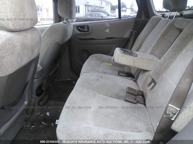 KM8SC13D96U048131 - 2006 HYUNDAI SANTA FE GLS/LIMITED BROWN photo 8