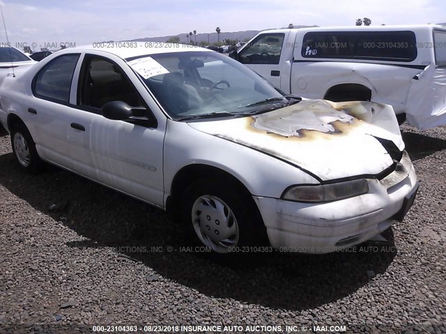 1B3EJ46X7VN673118 - 1997 DODGE STRATUS WHITE photo 1