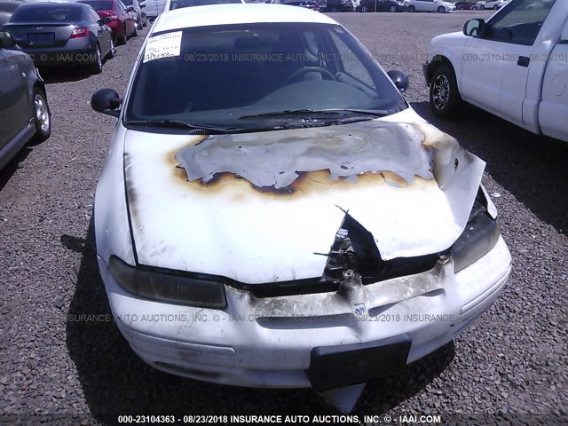 1B3EJ46X7VN673118 - 1997 DODGE STRATUS WHITE photo 6