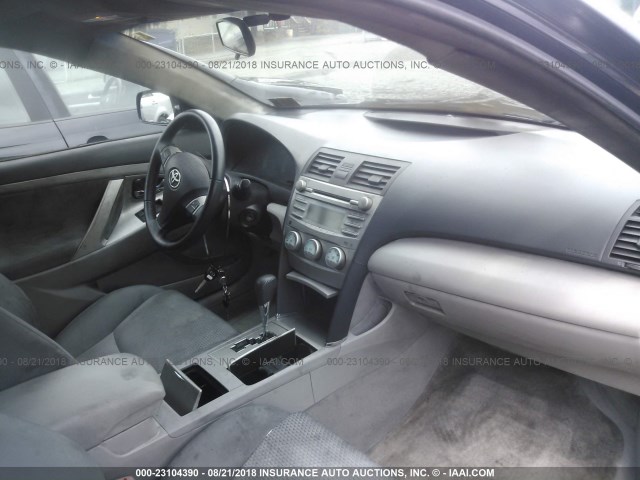 4T1BE46K17U570324 - 2007 TOYOTA CAMRY NEW GENERAT CE/LE/XLE/SE BLACK photo 5