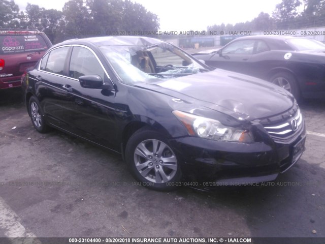 1HGCP2F40BA127943 - 2011 HONDA ACCORD LXP BLACK photo 1