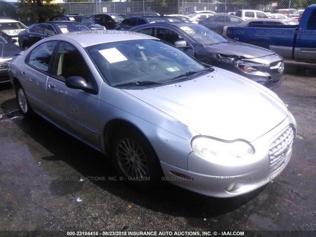 2C3HD46R72H167818 - 2002 CHRYSLER CONCORDE LX SILVER photo 1